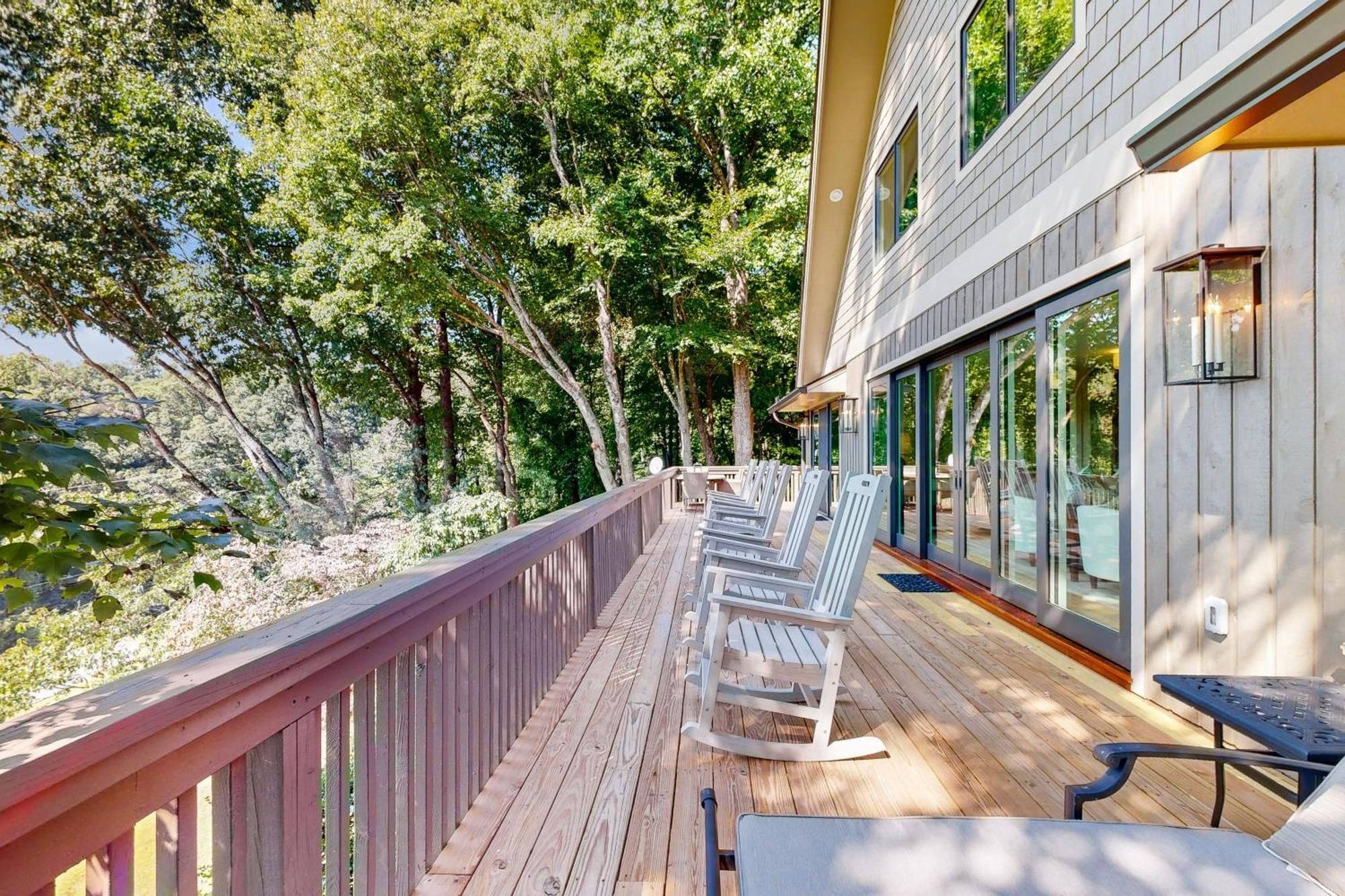 Valley View Lodge At Camp Rockmont Black Mountain Exteriér fotografie
